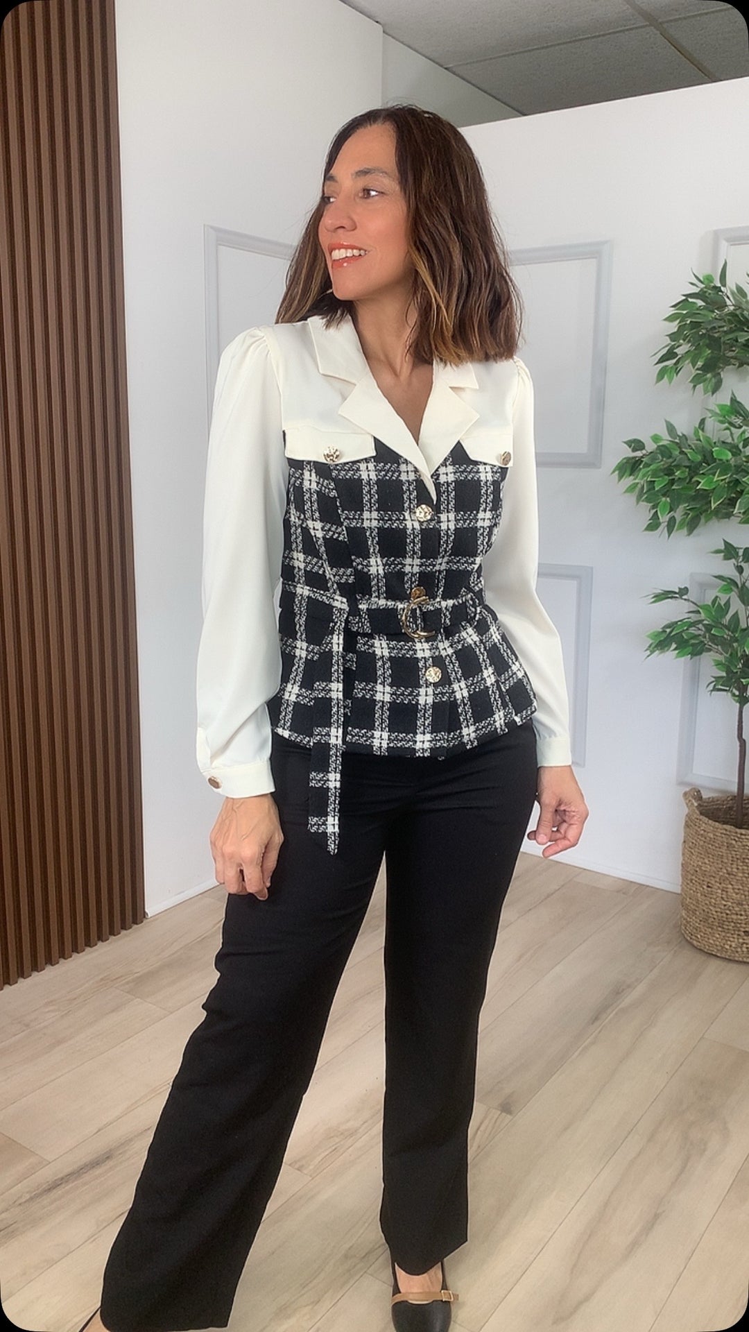 Tenaz Black Contrast Top