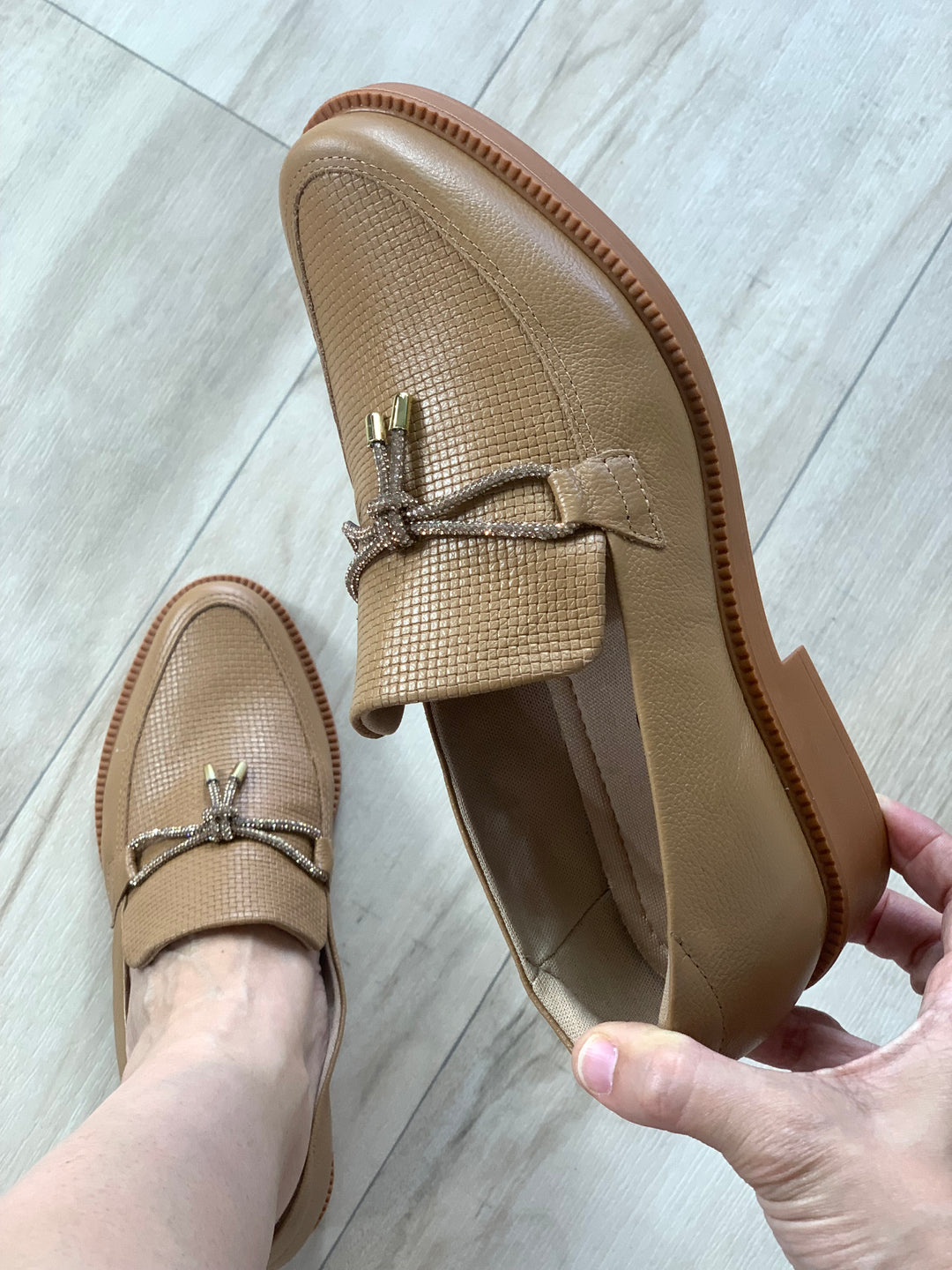Tchocco Camel Loafers