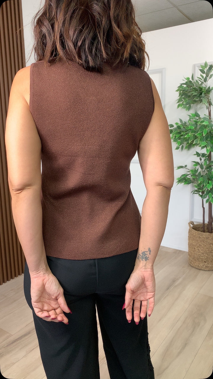 Sembradío Brown Top
