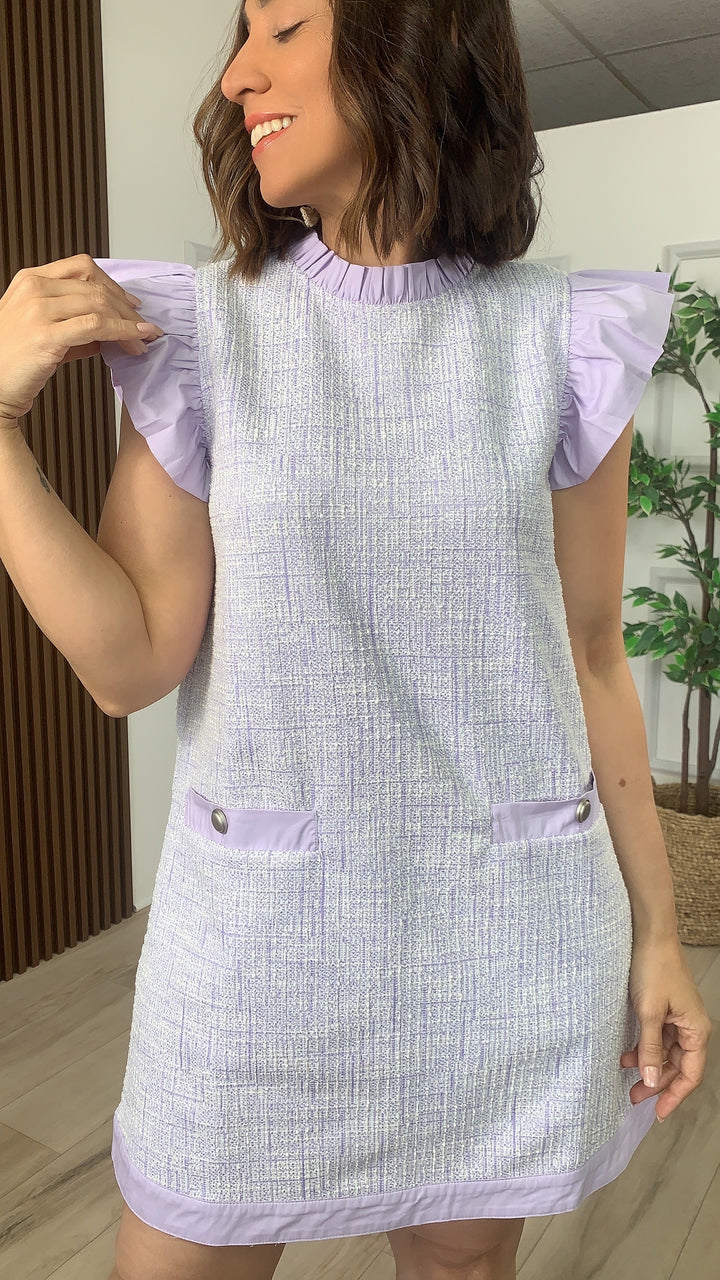Legado Lavender Mini Dress