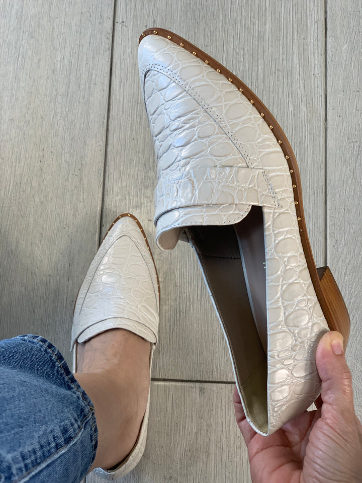 Di Vitrini Croco Off White Monks