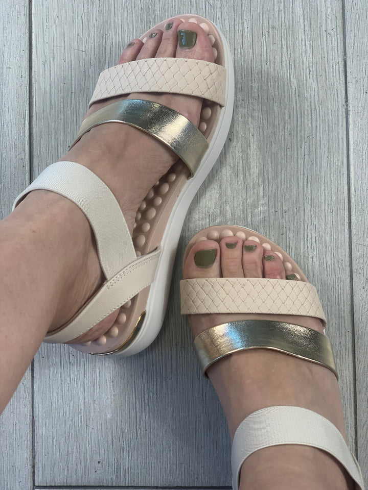 Modare Gold/Cream Sandals