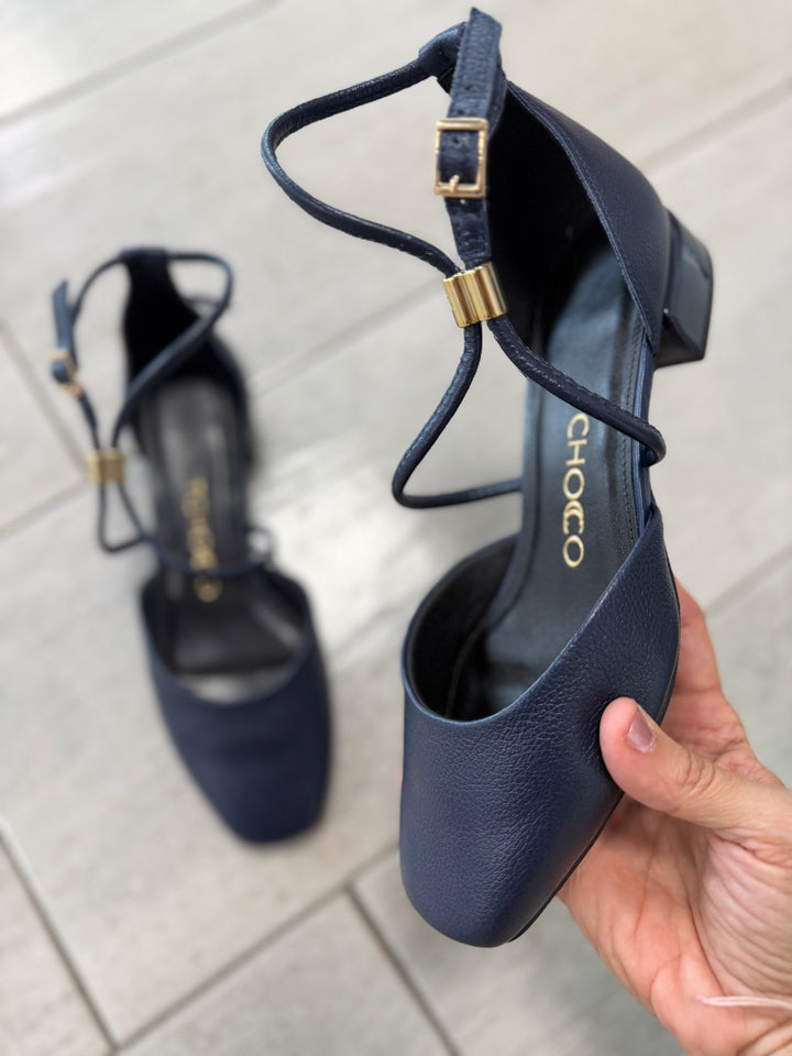 Tchocco Navy Fashion Mary Janes
