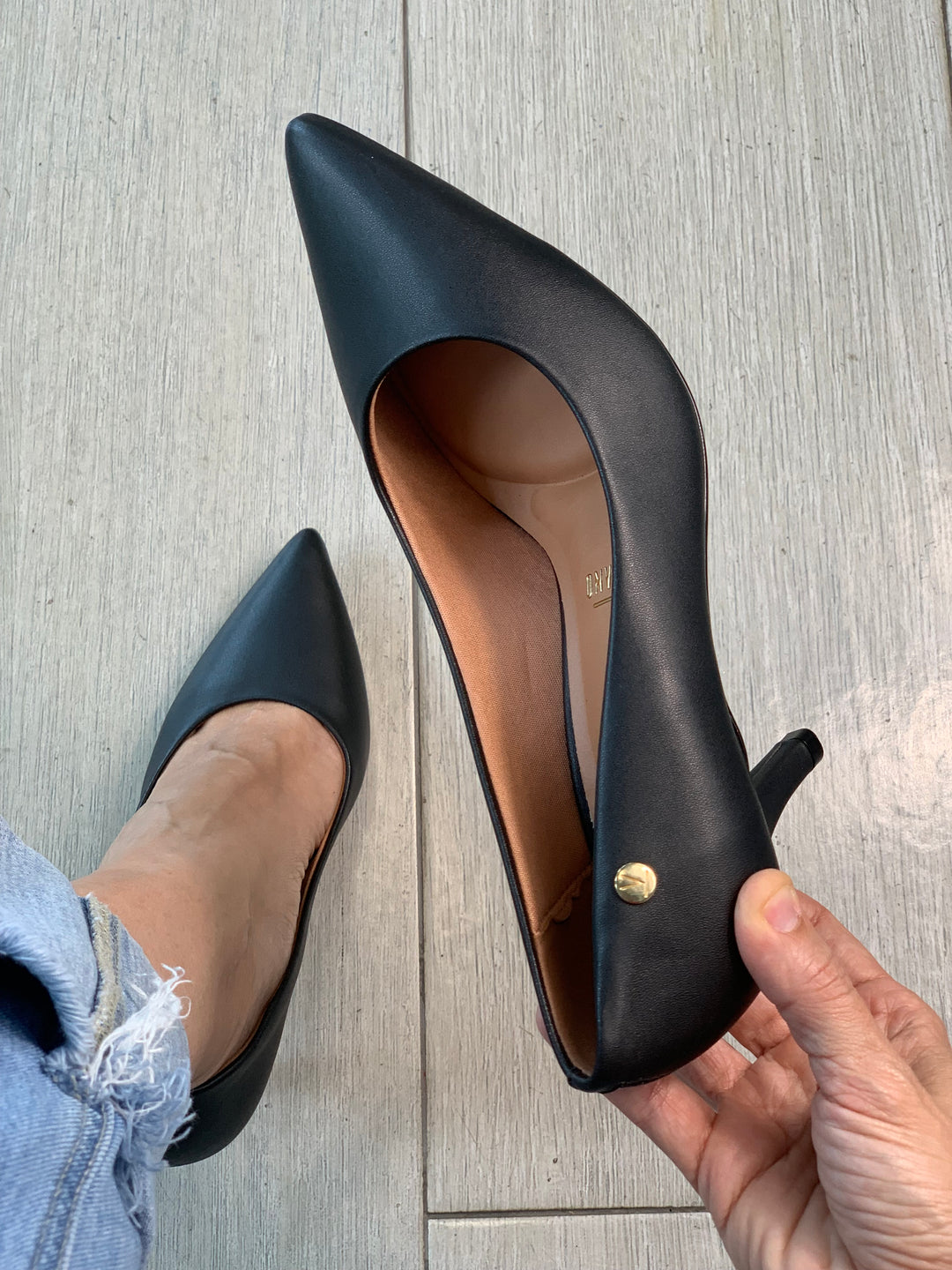 Vizzano Black 2.5” Classic Heels