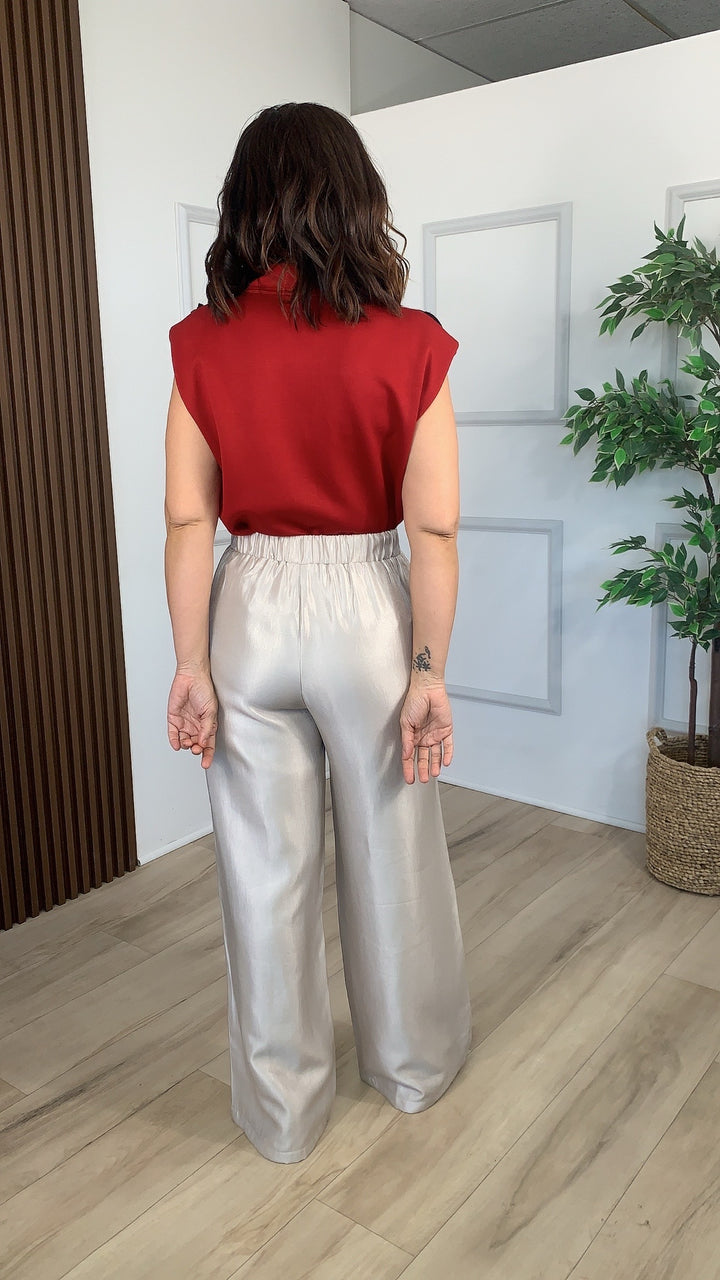 Natividad Champagne Pants