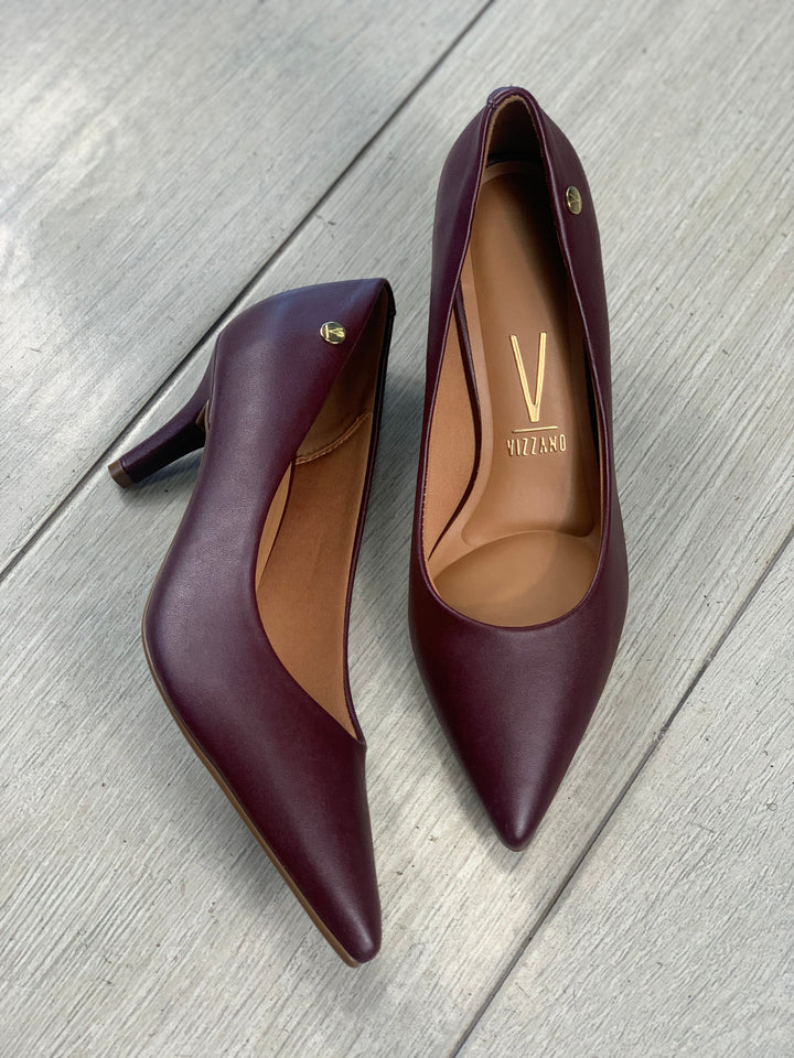 Vizzano Burgundy 2.5” Classic Heels