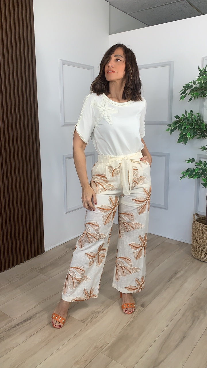 Cosecha Cream Pants