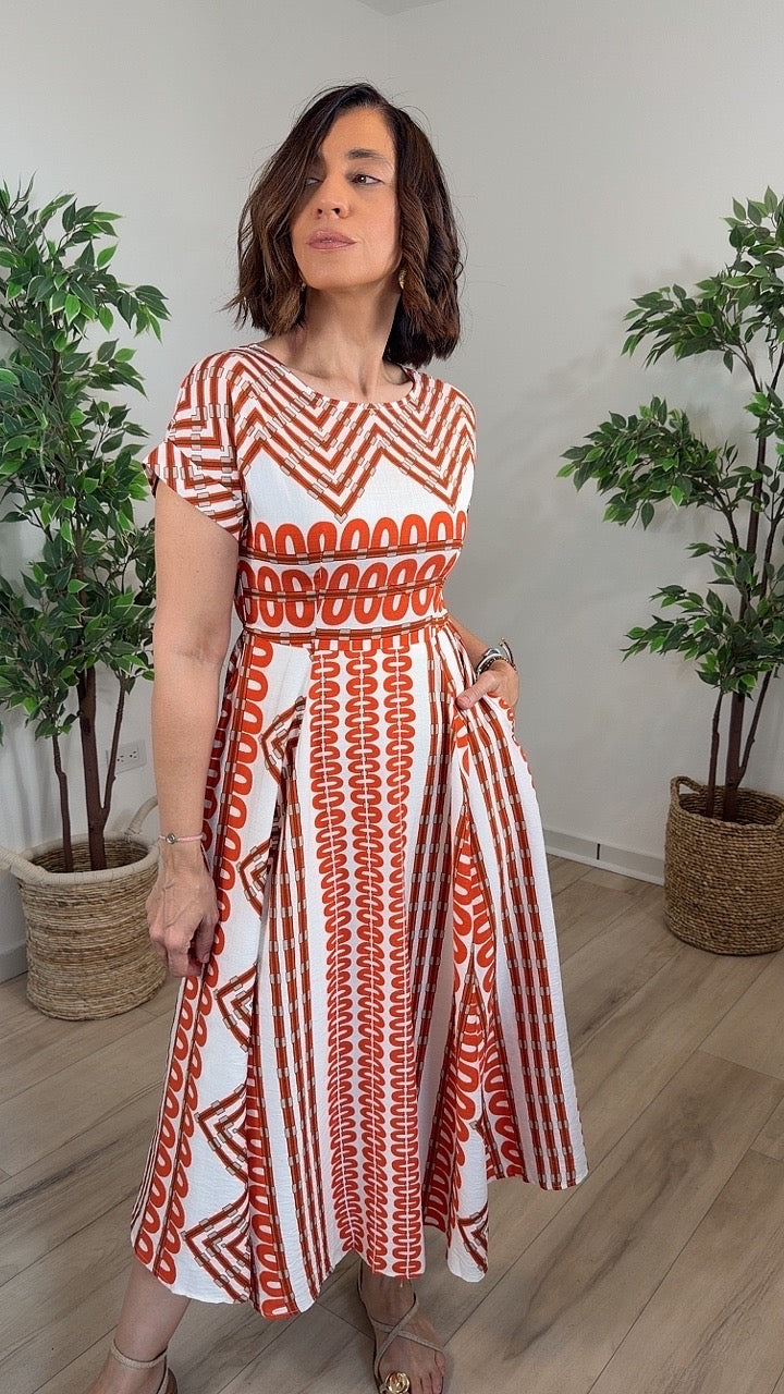 Victorioso Orange Midi