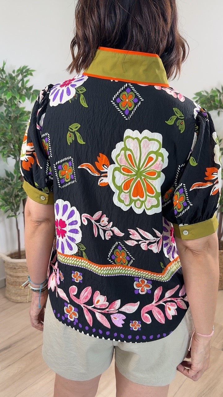 Destellar Black Top