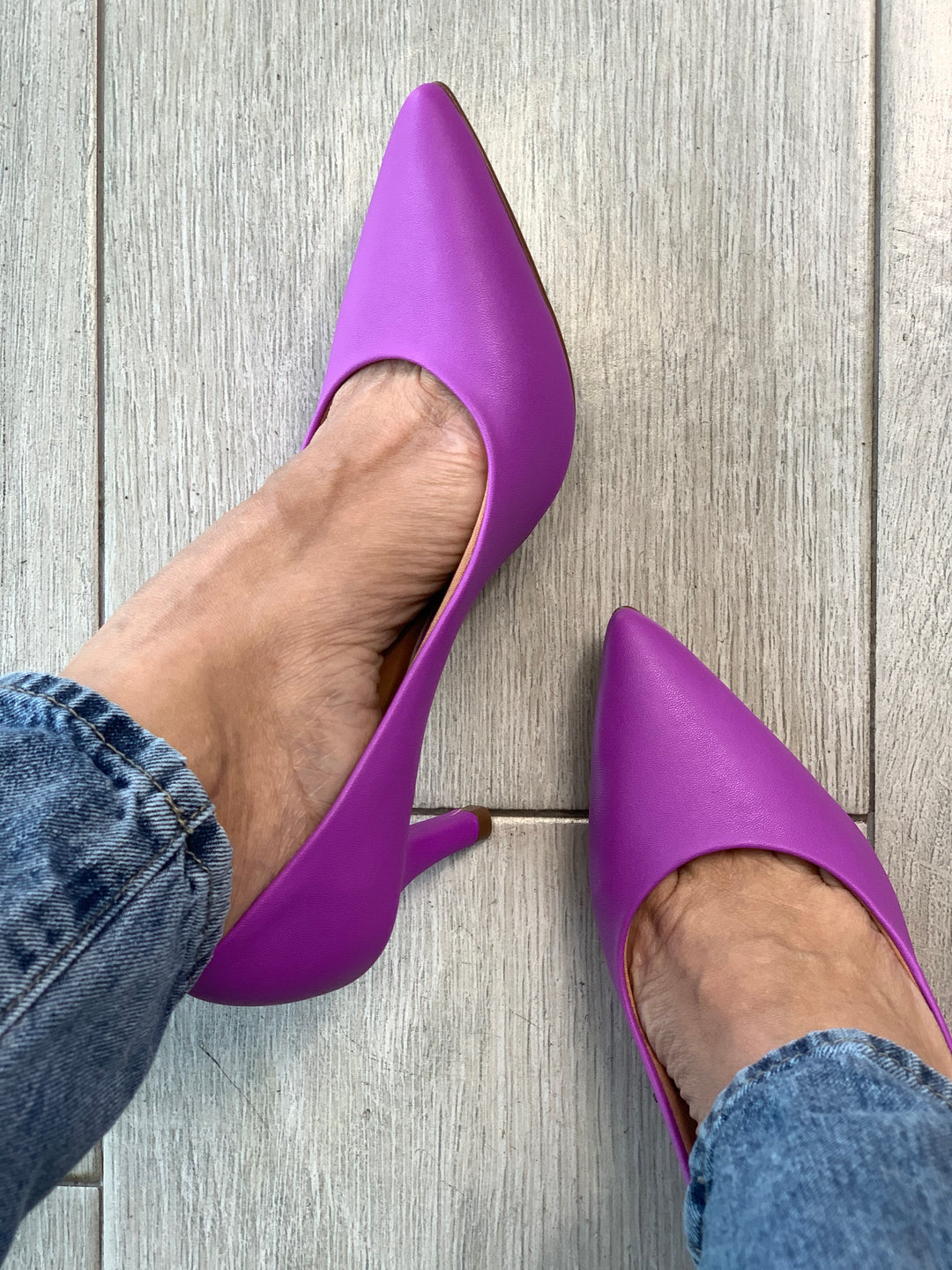 Vizzano Purple 2.5” Classic Heels