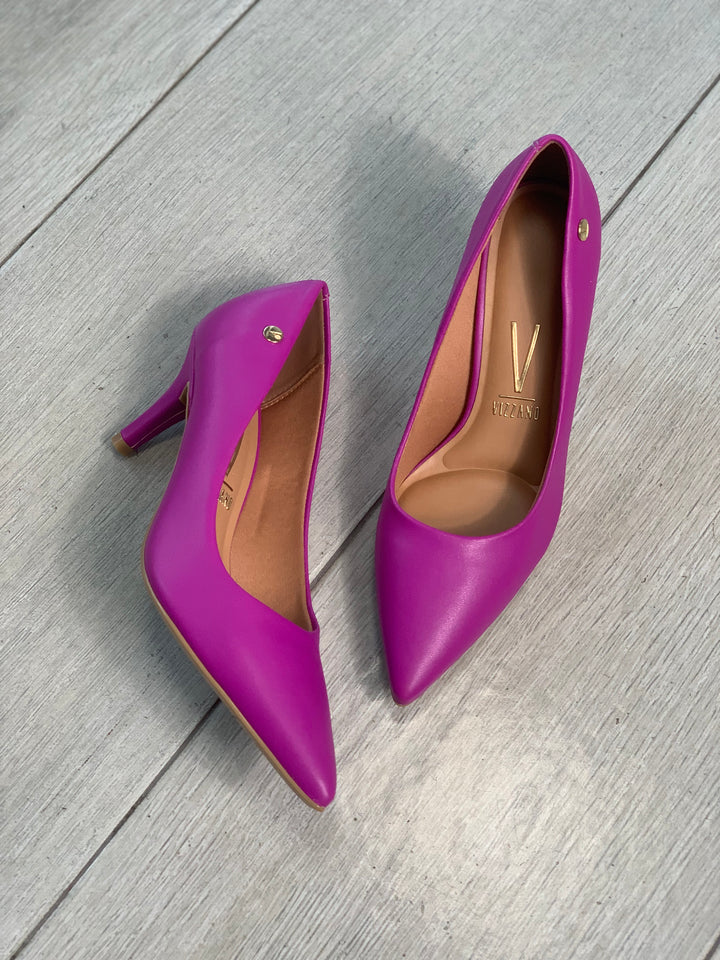 Vizzano Dark Purple 2.5” Classic Heels