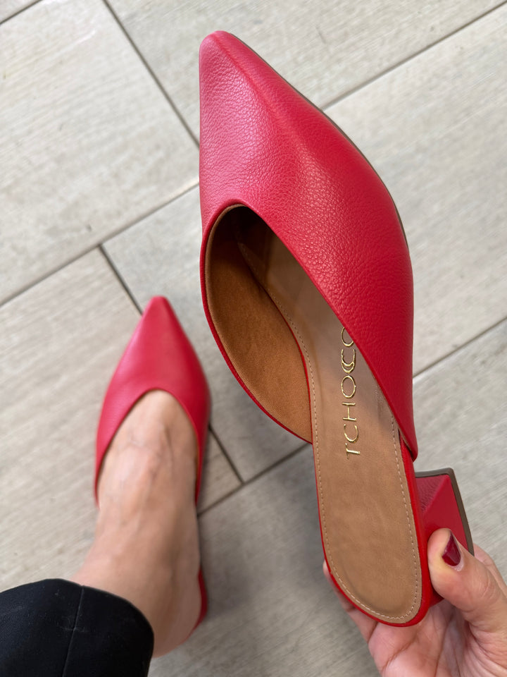 Tchocco Red Mules