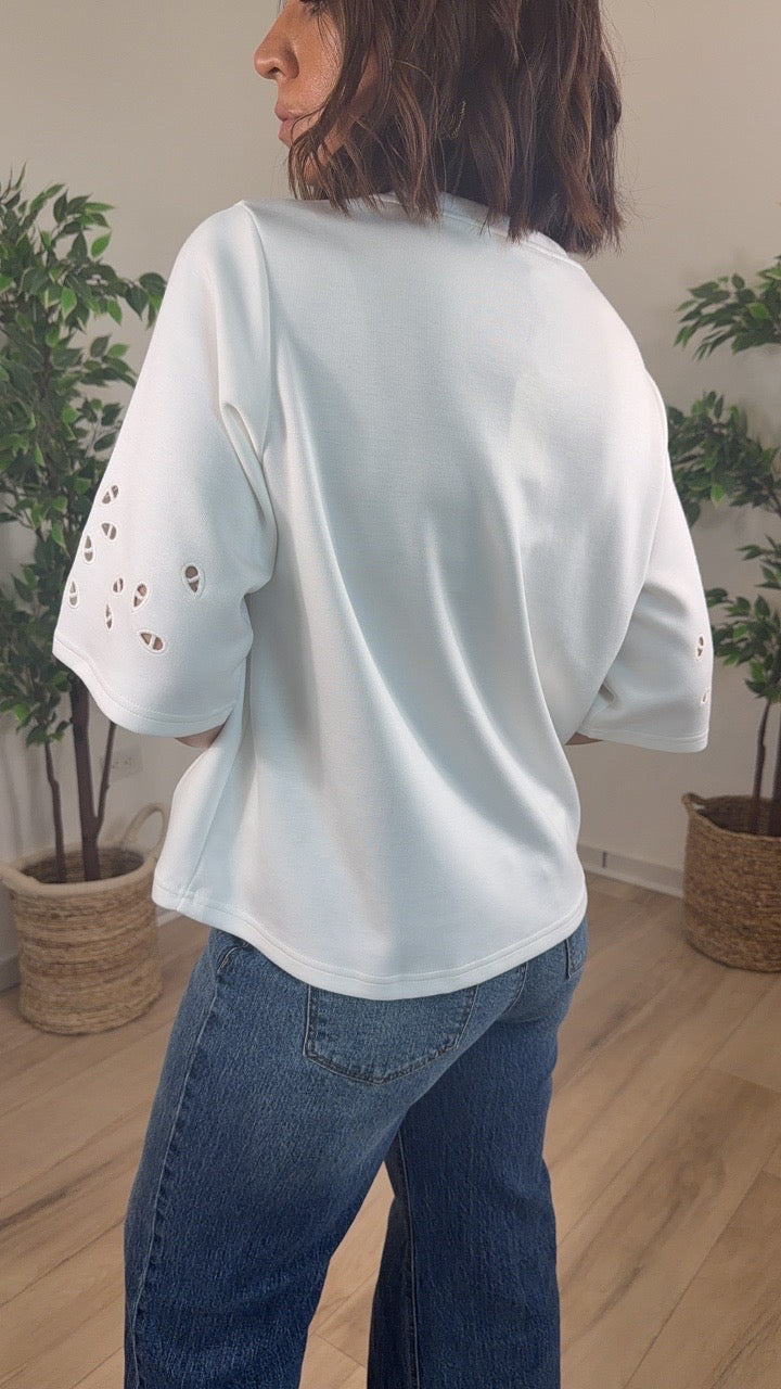 Notable Off White Top