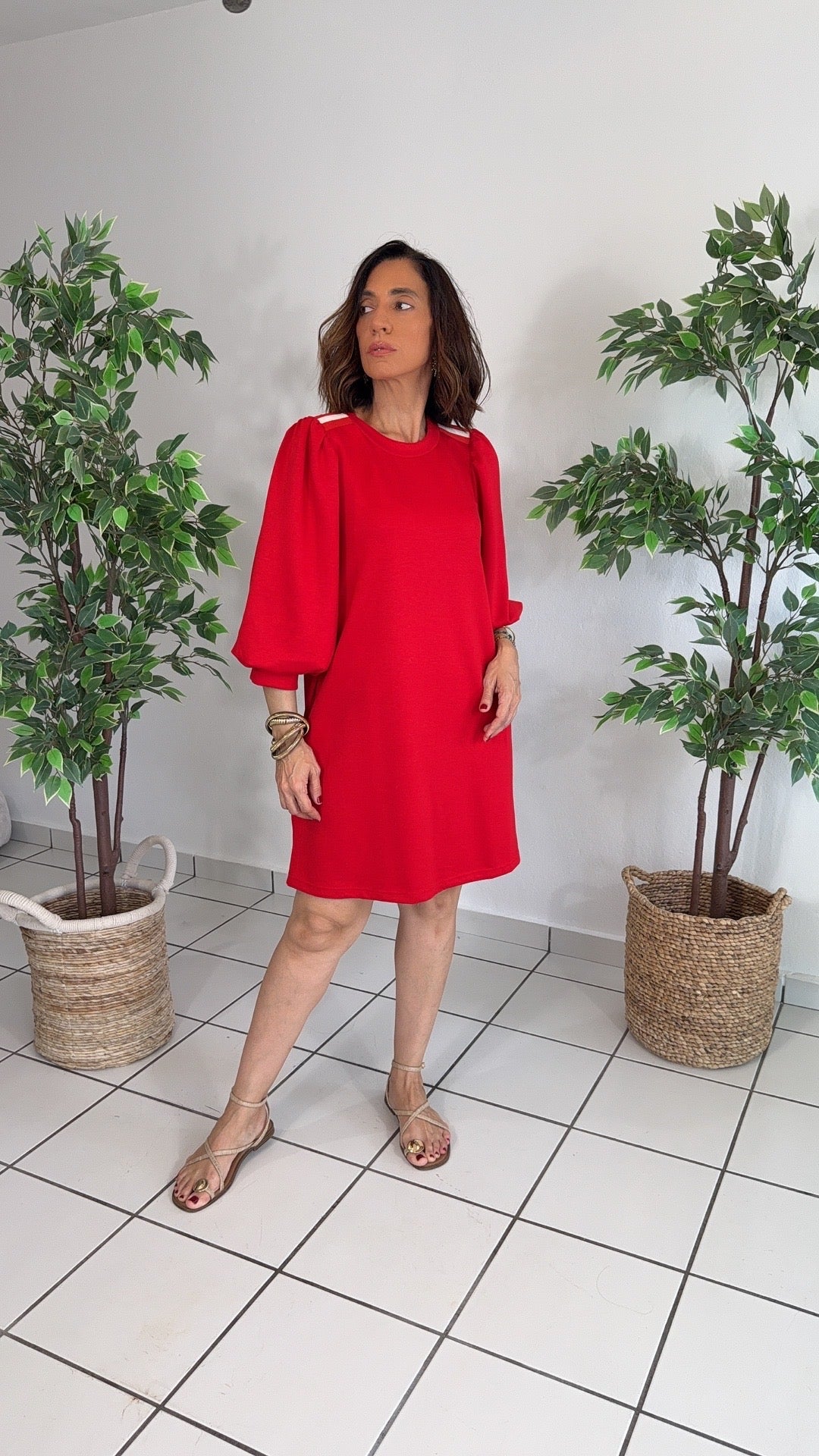 Serenidad Red Mini Dress