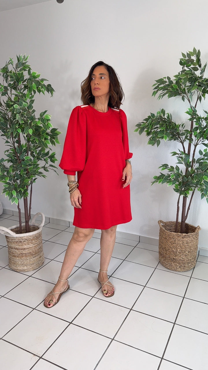 Serenidad Red Mini Dress