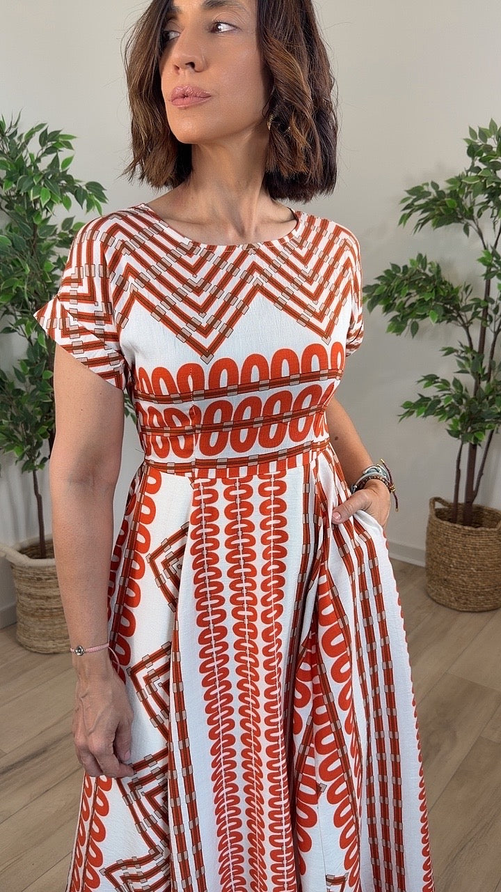 Victorioso Orange Midi