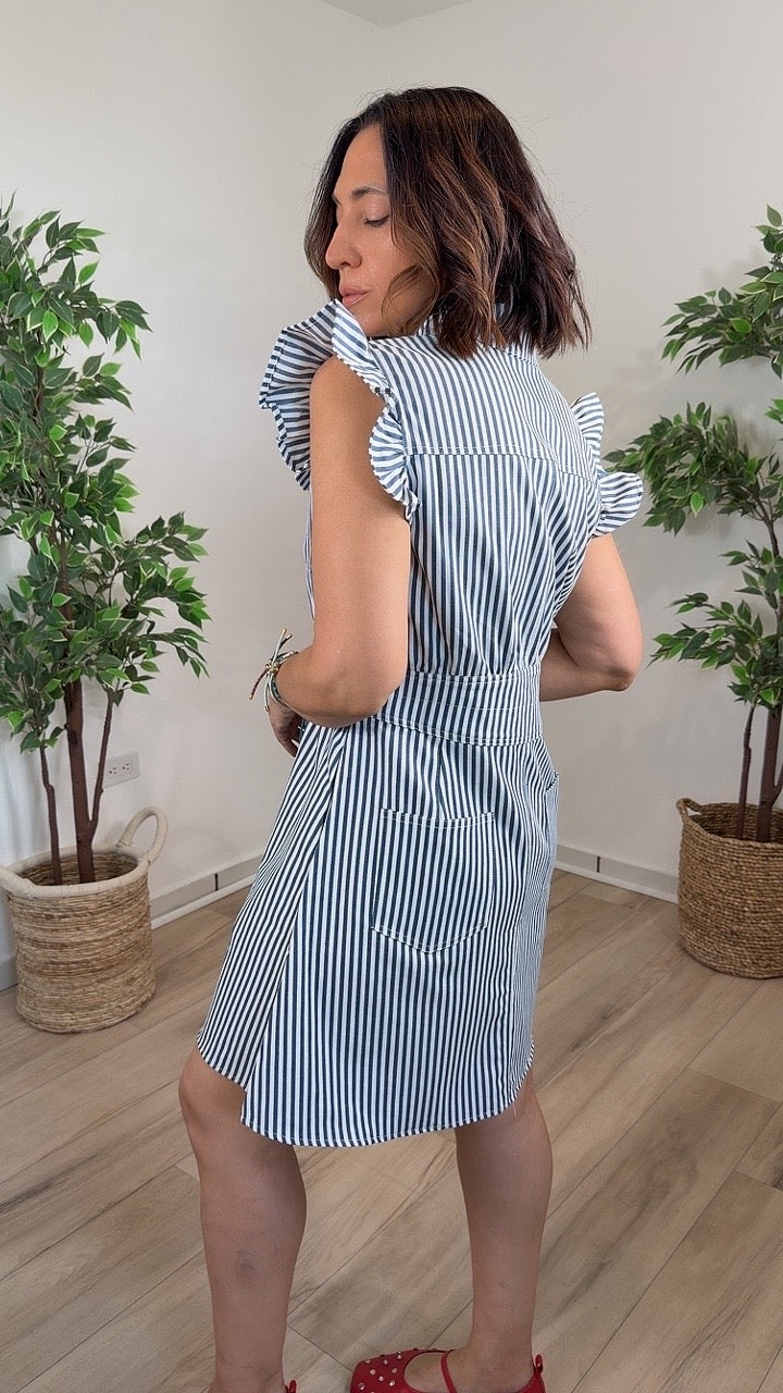Laurel Denim Mini Dress