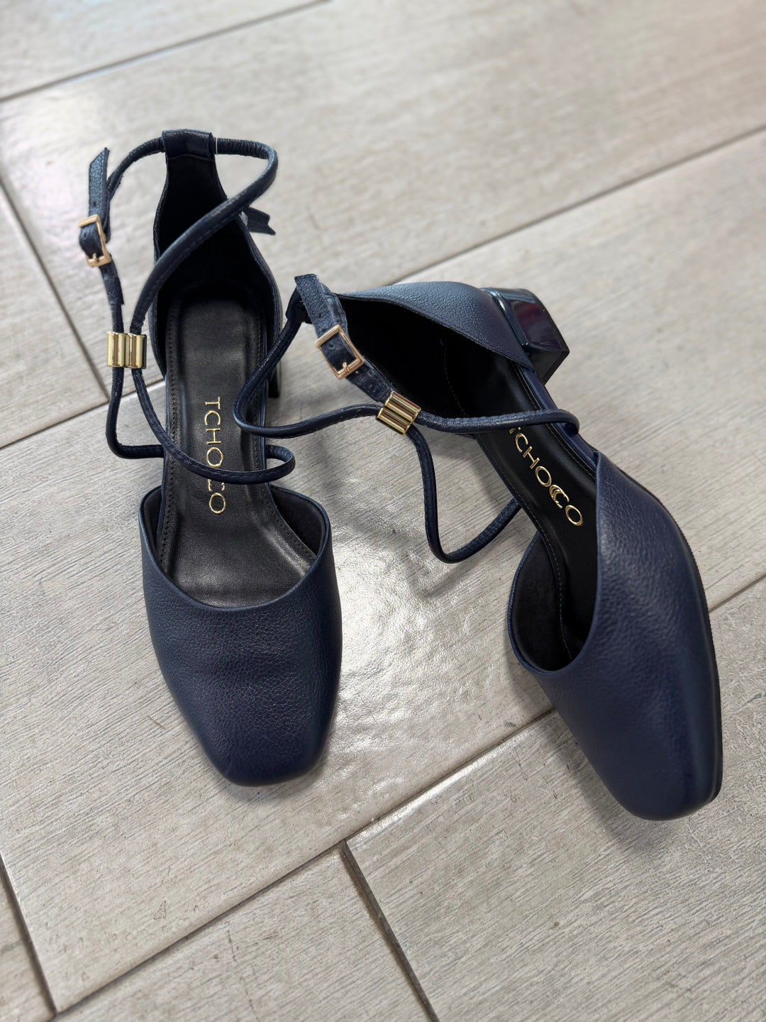 Tchocco Navy Fashion Mary Janes