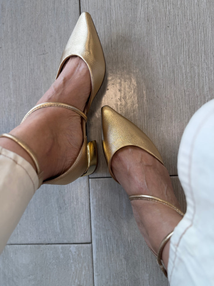 Tchocco Ouro C Strap Mary Janes