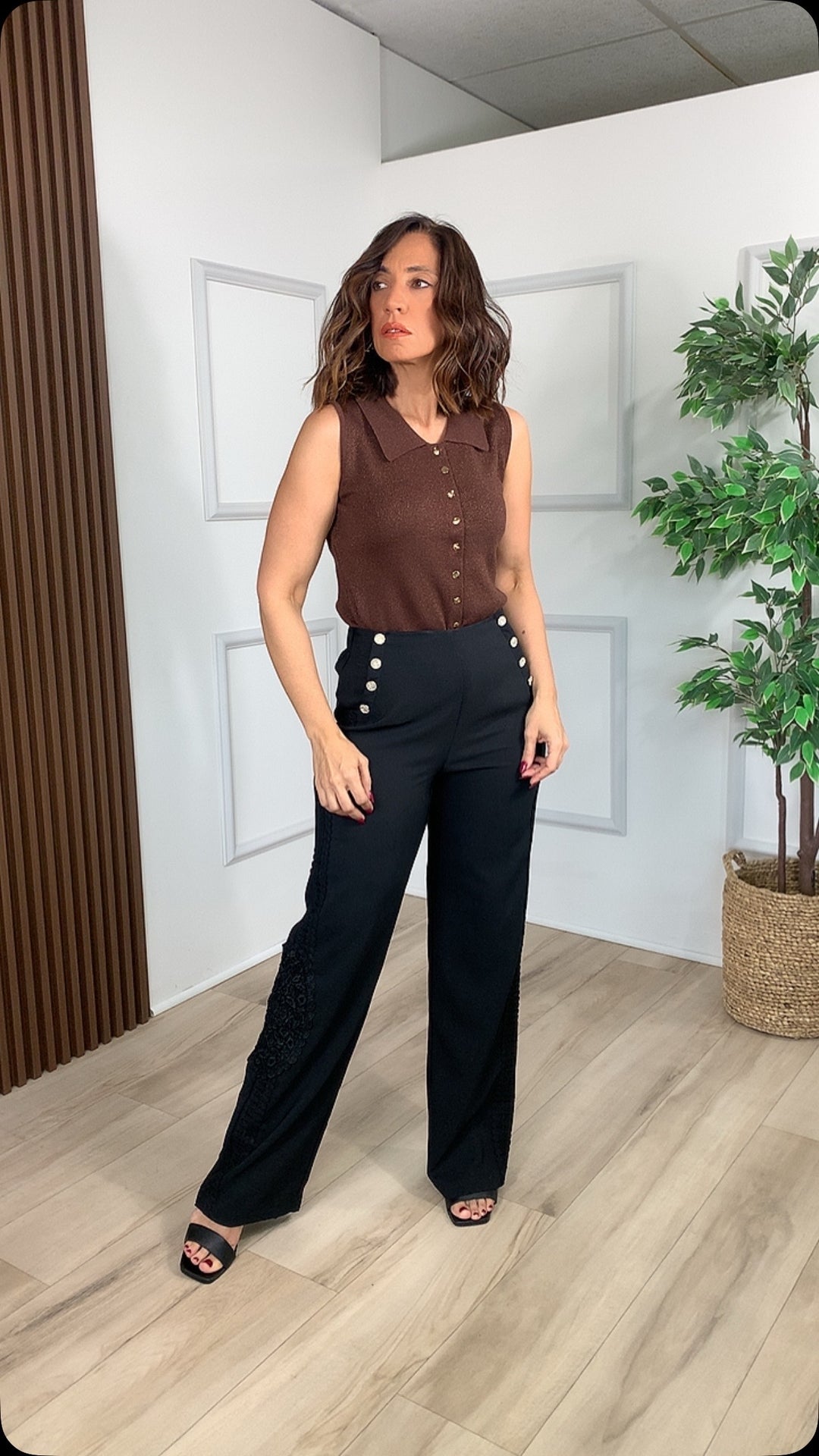 Sembradío Brown Top