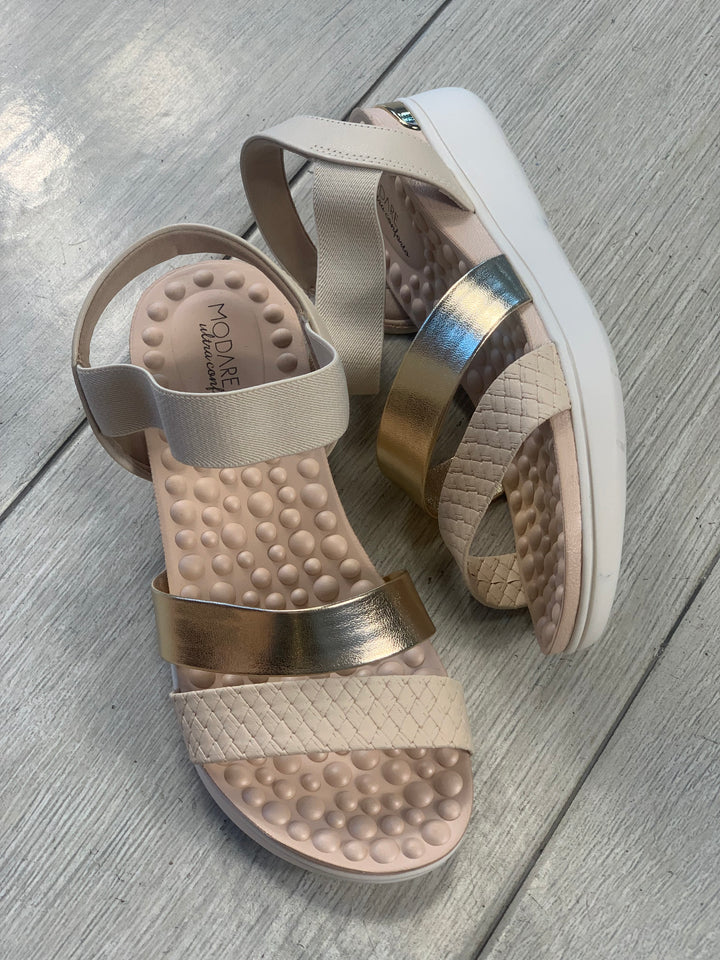 Modare Gold/Cream Sandals