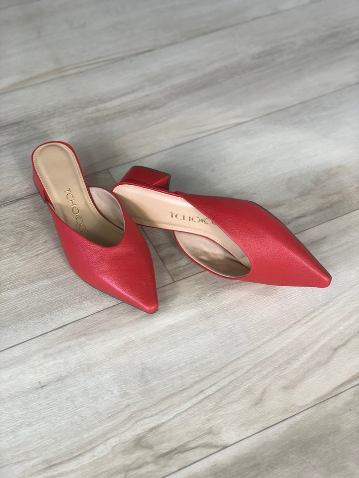 Tchocco Red Mules