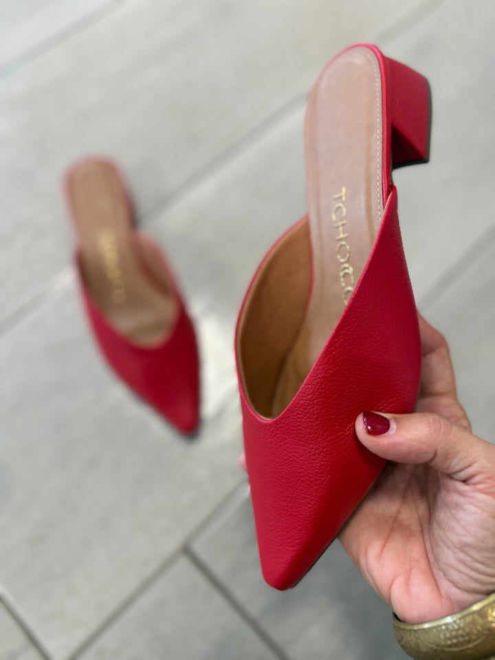 Tchocco Red Mules