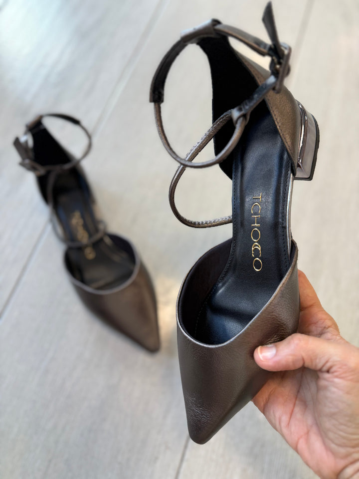 Tchocco Onix C Strap Mary Janes