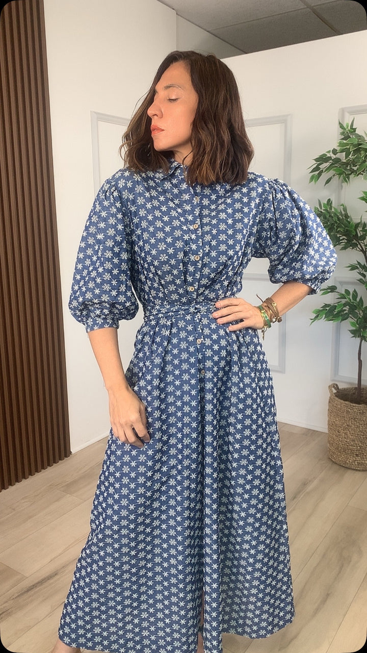 Cántico Nuevo Denim Maxi