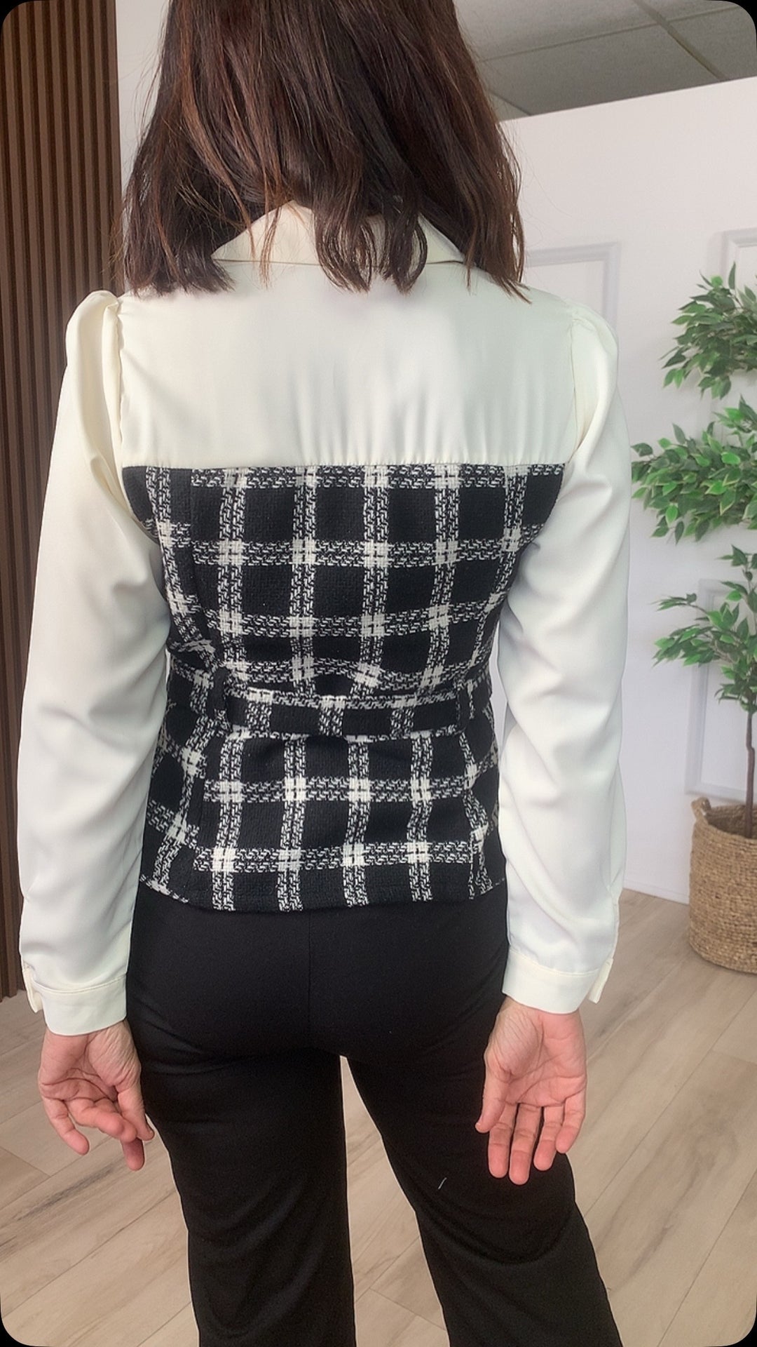 Tenaz Black Contrast Top