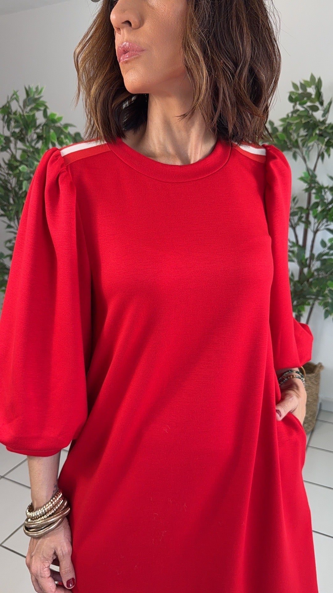 Serenidad Red Mini Dress