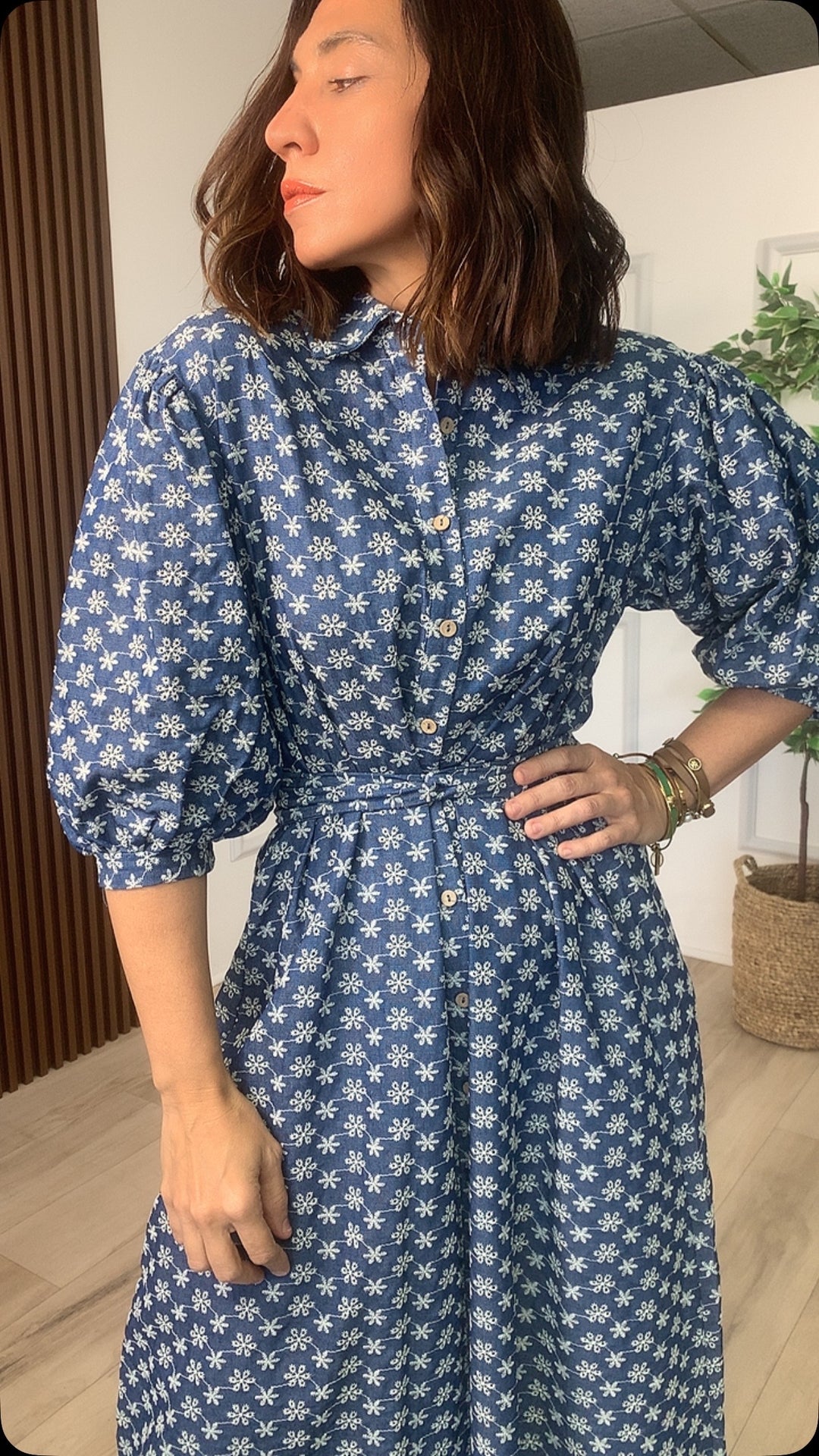 Cántico Nuevo Denim Maxi