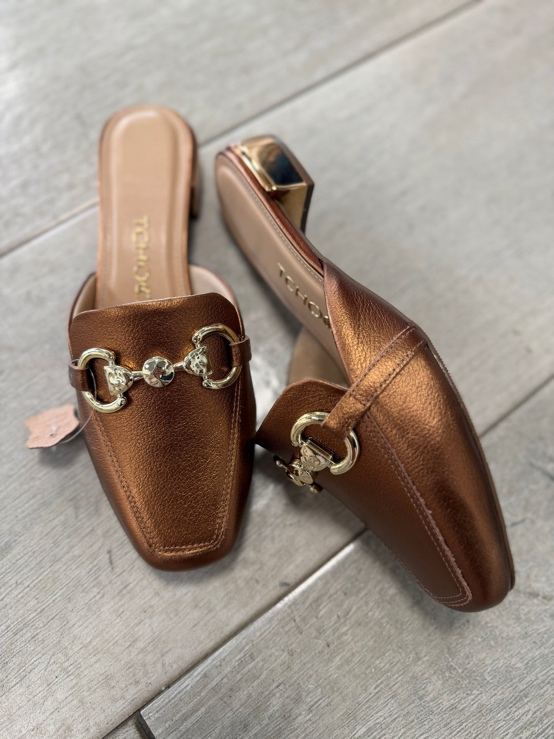 Tchocco Bronze RT Mules
