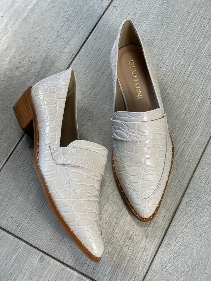 Di Vitrini Croco Off White Monks