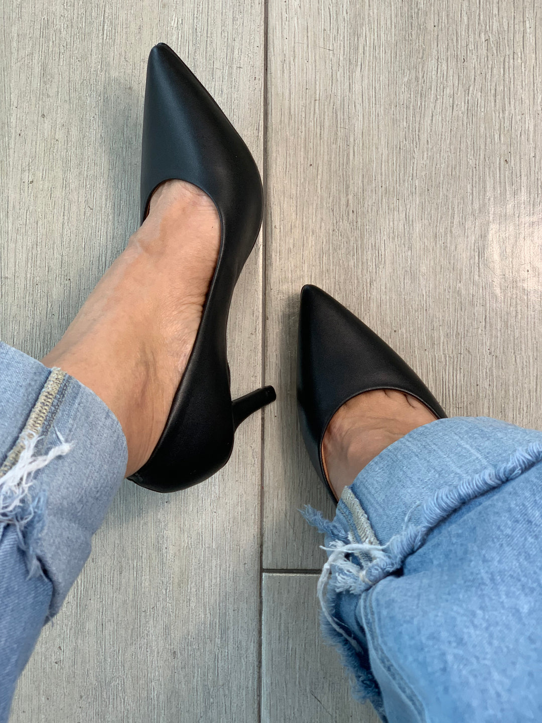 Vizzano Black 2.5” Classic Heels