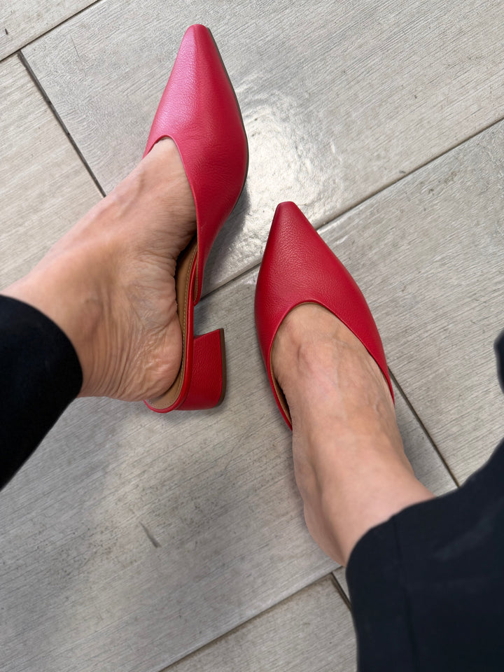 Tchocco Red Mules