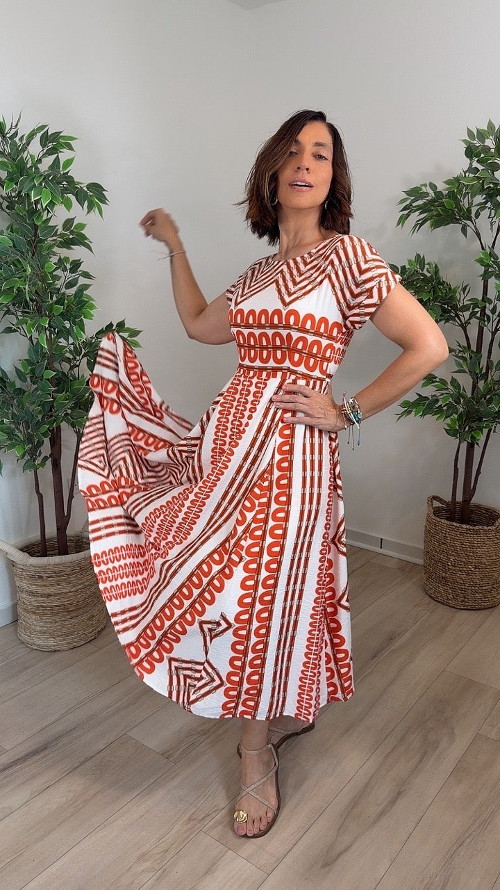 Victorioso Orange Midi