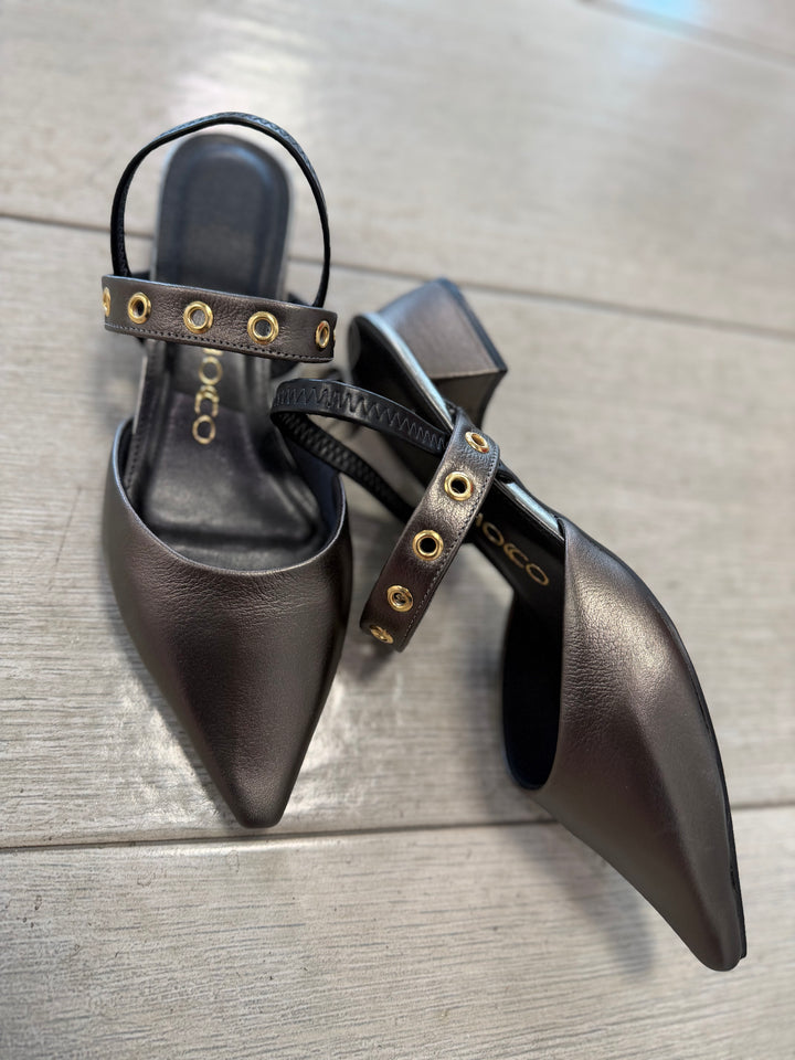 Tchocco Onix Slingback Flats