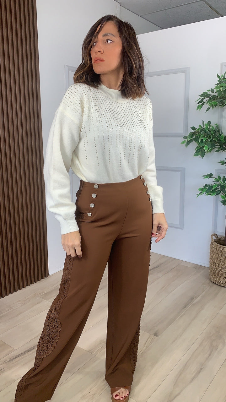 Semilla Beige Sweater