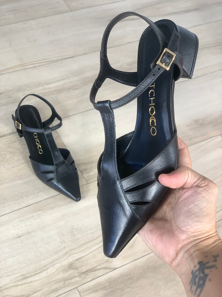Tchocco Preto Mary Janes