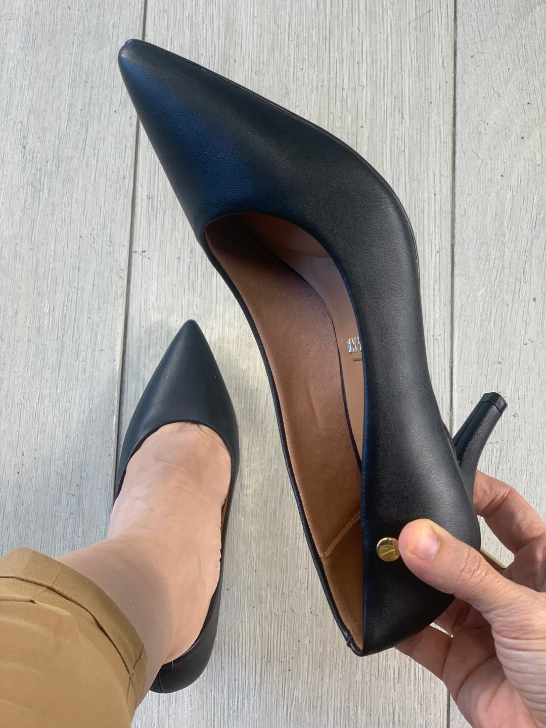 Vizzano Black 2.5” Classic Heels