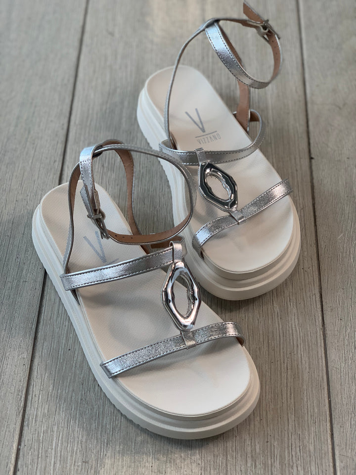 Vizzano Silver Chunky Sandals