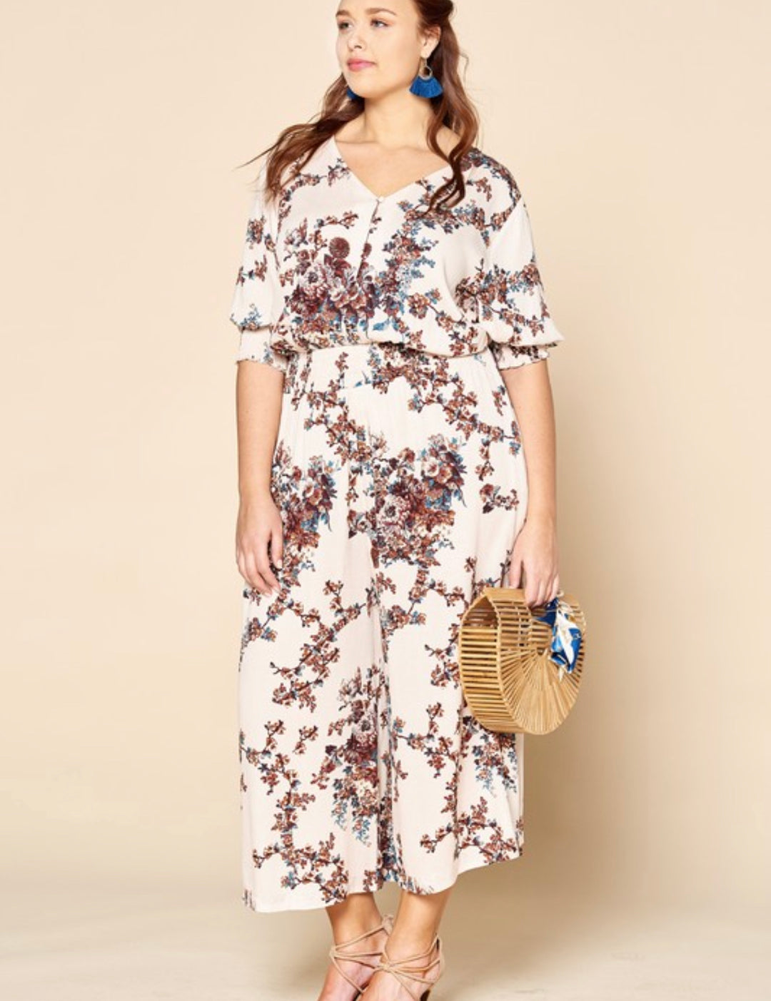 Floral Jumpsuit