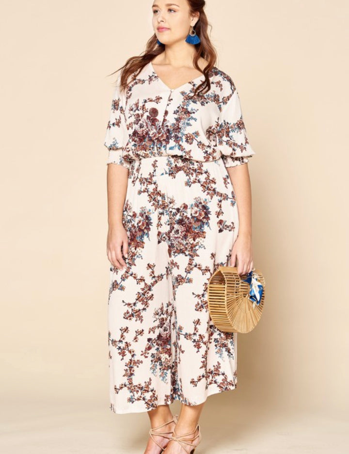 Floral Jumpsuit