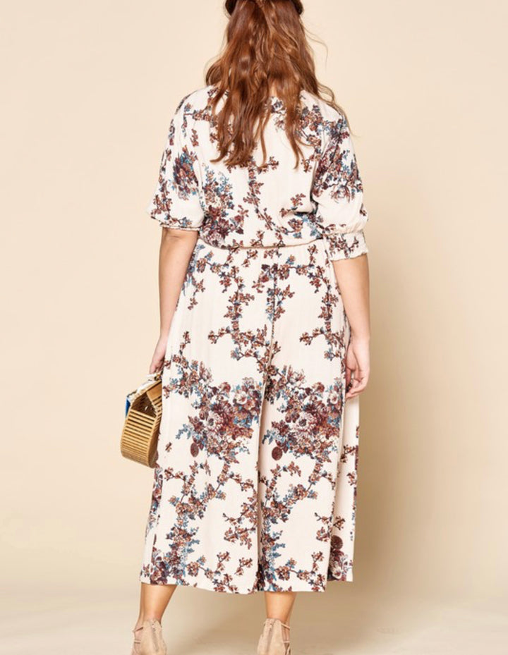 Floral Jumpsuit